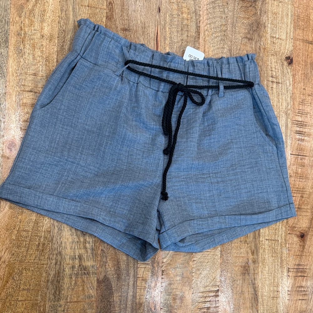 Stylish Gray Women's Shorts